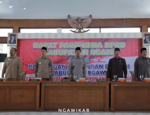 DPRD Kab. Ngawi Gelar Rapat Paripurna PAPBD Tahun 2018